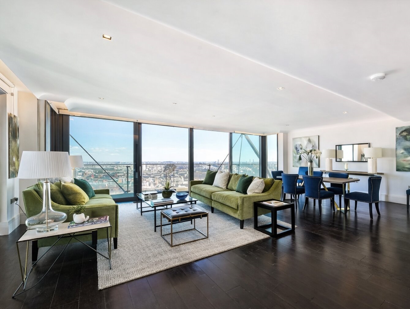 Exceptional Penthouse Apartment with Panoramic River Thames and ...
